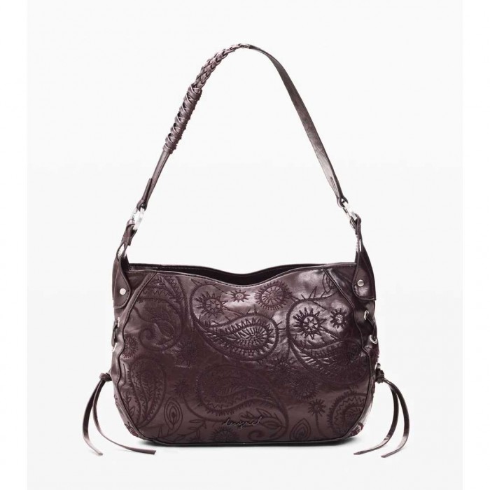 DESIGUAL WOMAN Medium Shoulder Bag BORDO