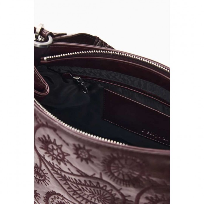 DESIGUAL WOMAN Medium Shoulder Bag BORDO