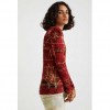 DESIGUAL Knit jumper flowers