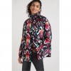 DESIGUAL Padded print overshirt