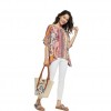 DESIGUAL ΓΥΝΑΙΚΕΙΑ LOOSE PAISLEY PRINT SANDERS BLOUSE