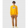 DIESEL Sweatshirt with Diesel Industry print YELLOW