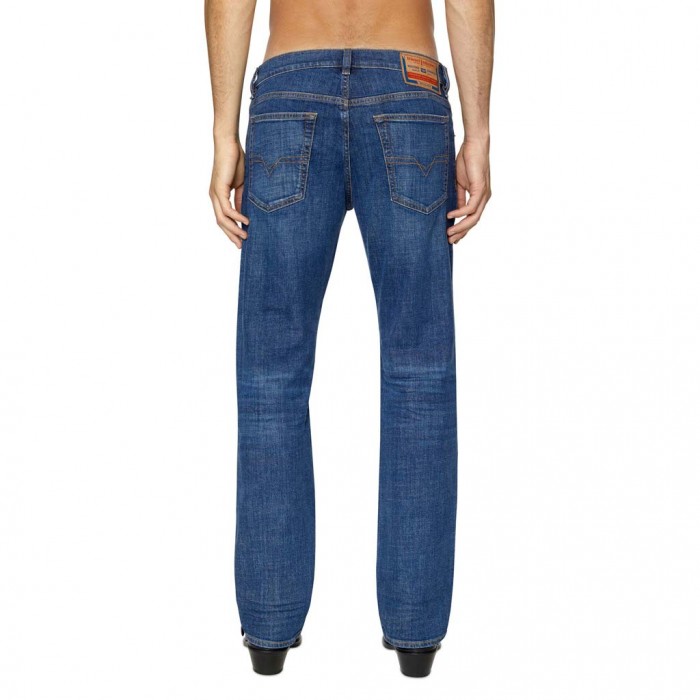 DIESEL D-Mihtry 0ihar Straight Jeans BLUE