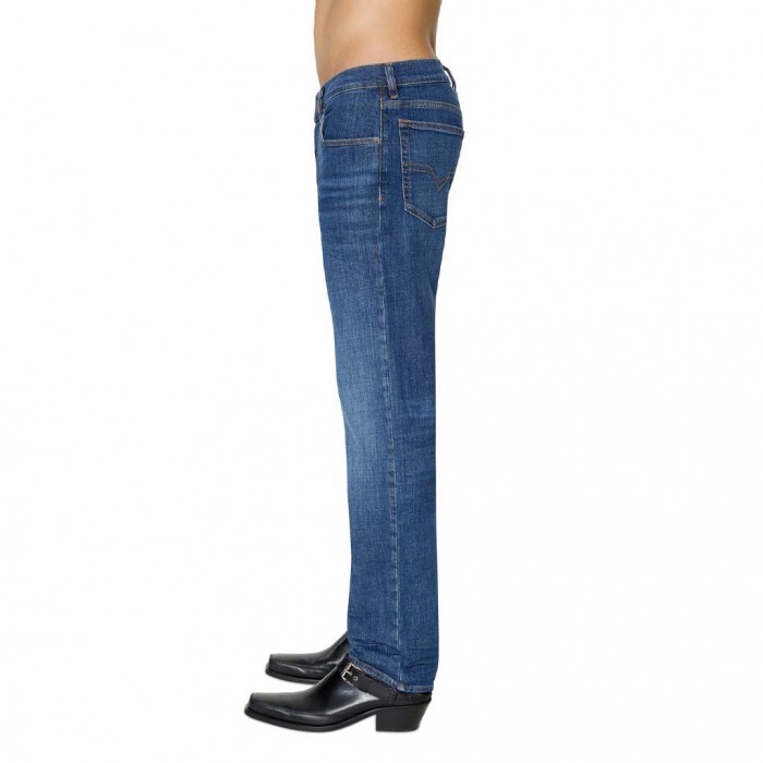 DIESEL D-Mihtry 0ihar Straight Jeans BLUE