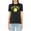 DIESEL T-REG-G7 T-SHIRT WOMEN DIESEL BLACK