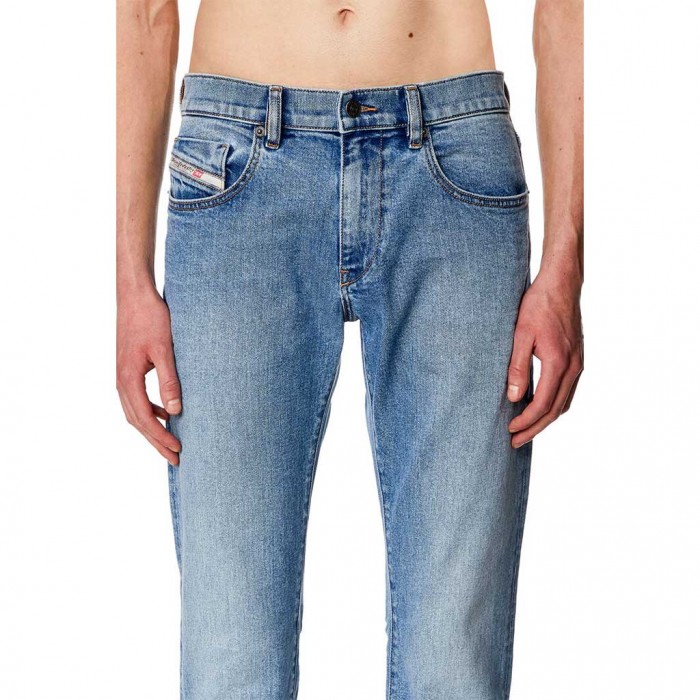 DIESEL Slim Jeans 2019 D-Strukt 0claf LIGHT BLUE