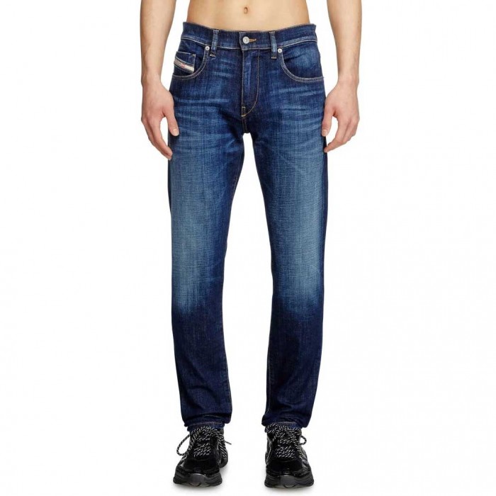 DIESEL slim jeans 2019 d-strukt 09l61 BLUE