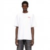 DIESEL t-boxt-bisk WHITE