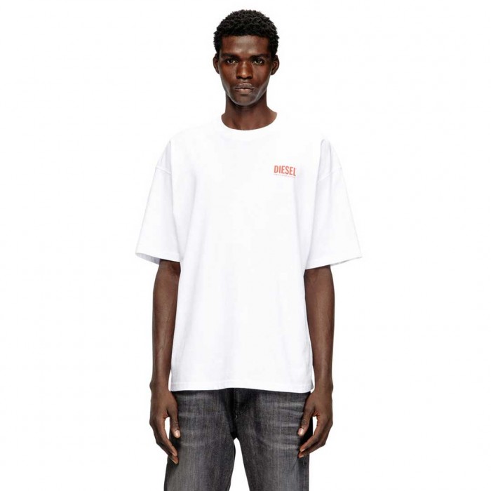 DIESEL t-boxt-bisk WHITE