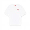 DIESEL t-boxt-bisk WHITE