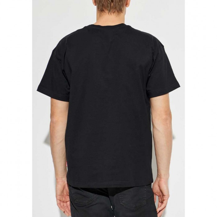 DIESEL T-shirt ‘T-NORM-V16 BLACK DIESEL T-shirt ‘T-NORM-V16 BLACK