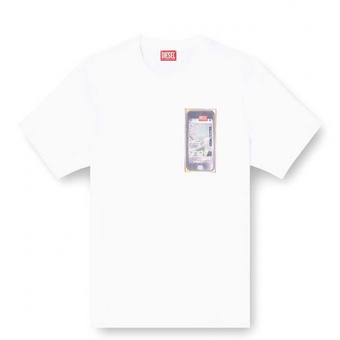 DIESEL MAN t-adjust-v1 WHITE