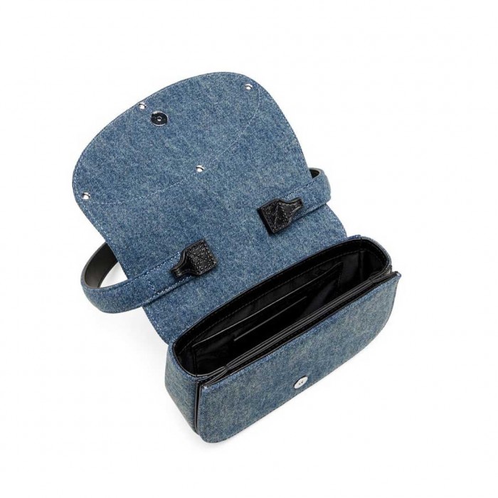 DIESEL WOMAN JEAN BAG BLUE