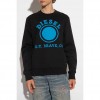 DIESEL BLACK ‘S-GINN-K35’ SWEATSHIRT