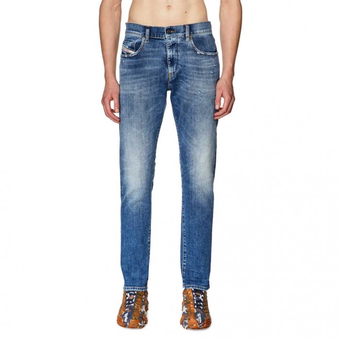 DIESEL Slim Jeans 2019 D-Strukt 09g32 MEDIUM BLUE