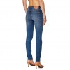 DIESEL BABHILA BLUE SKINNY MID RISE MEDIUM WASHED JEANS