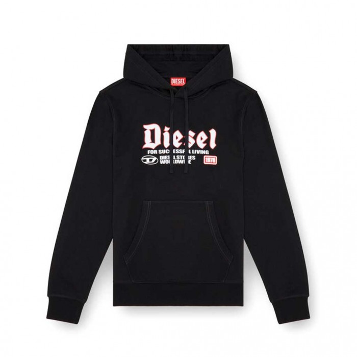 DIESEL S-Ginn-Hood-K45 BLACK