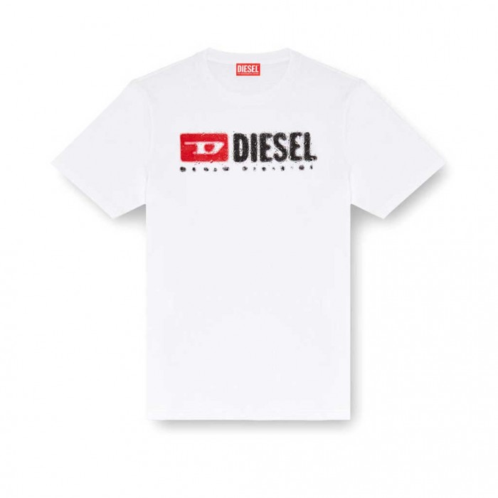 DIESEL MENS T SHIRT WHITE