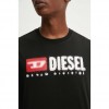 DIESEL MAN T SHIRT BLACK