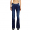 DIESEL WOMENS BOOTCUT JEAN BLUE