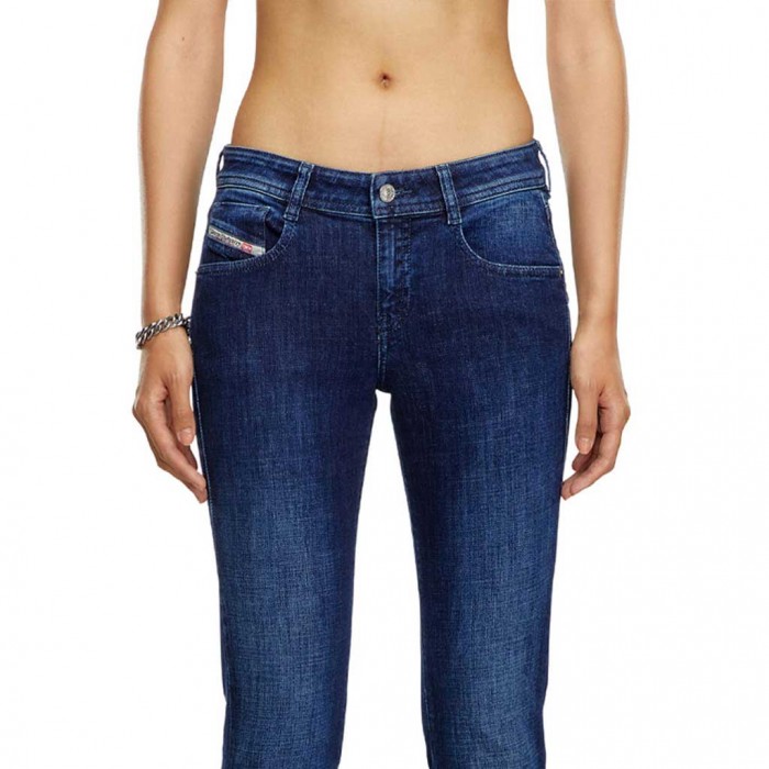 DIESEL WOMENS BOOTCUT JEAN BLUE