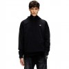 DIESEL Hoodie with small logo BLACK