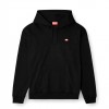 DIESEL Hoodie with small logo BLACK