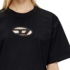 DIESEL Women's Crop T-shirt Black
