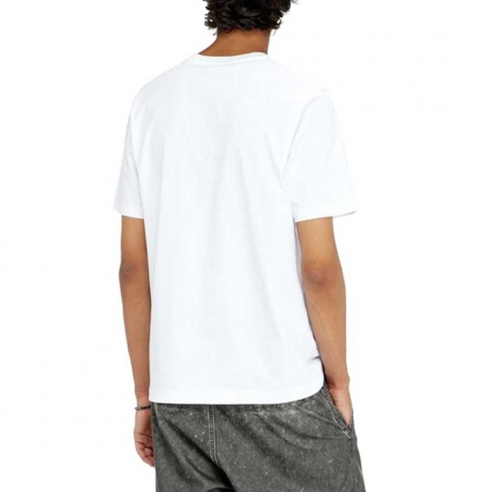 DIESEL T-ADJUST-AA6 PRINTED T-SHIRT WHITE