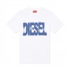 DIESEL T-ADJUST-AA6 PRINTED T-SHIRT WHITE