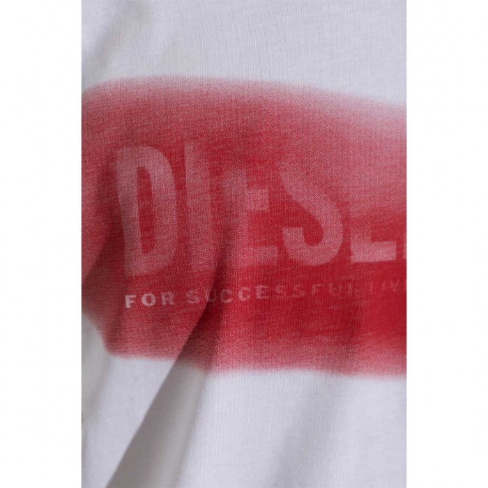 DIESEL T-shirt ‘T-ADJUST-AA5 WHITE