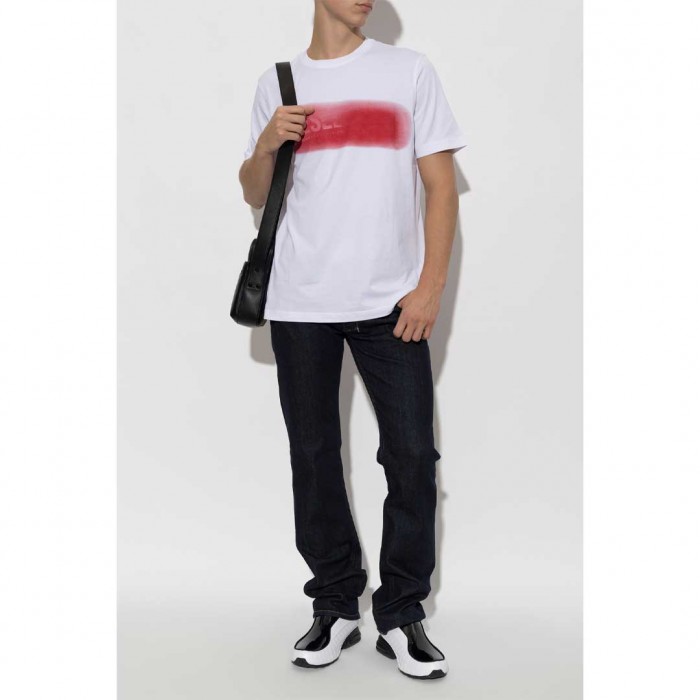 DIESEL T-shirt ‘T-ADJUST-AA5 WHITE