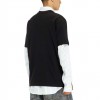 DIESEL T-ADJUST-AA7 LOGO PRINT T-SHIRT BLACK