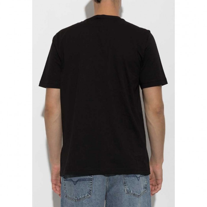 DIESEL T-shirt ‘T-ADJUST-AA5 BLACK DIESEL T-shirt ‘T-ADJUST-AA5 BLACK