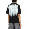 DIESEL T-BOXT-AA18 LOGO PRINT T-SHIRT BLACK