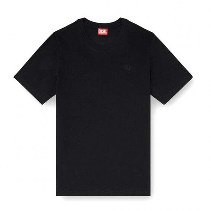 DIESEL T-BOXT-AA18 LOGO PRINT T-SHIRT BLACK