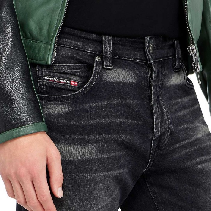 DIESEL 1993 D-VYL MID WAIST SLIM L.34 JEANS BLACK/GRAY