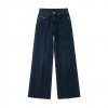 DIESEL1978 D-AKEMI MID WAIST FLARE L.32 JEANS DARK BLUE