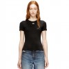 DIESEL WOMAN T SHIRT BLACK