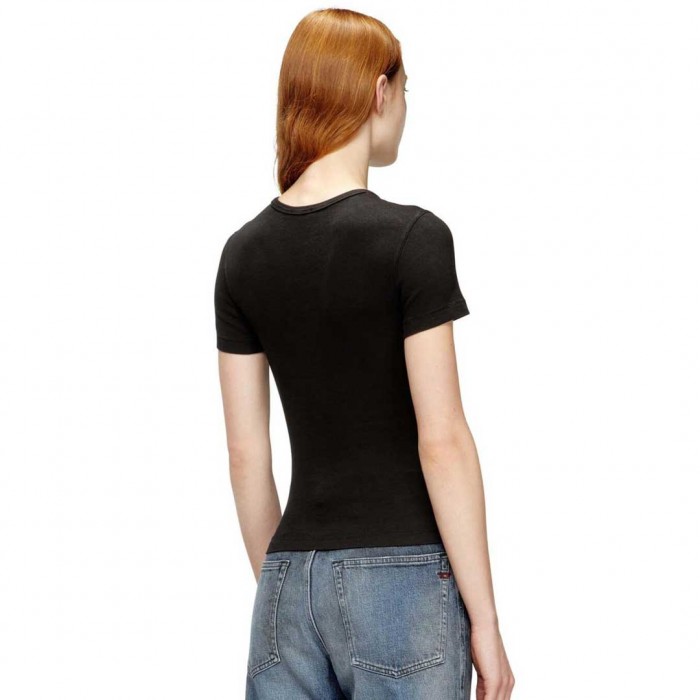DIESEL WOMAN T SHIRT BLACK