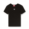 DIESEL WOMAN T SHIRT BLACK
