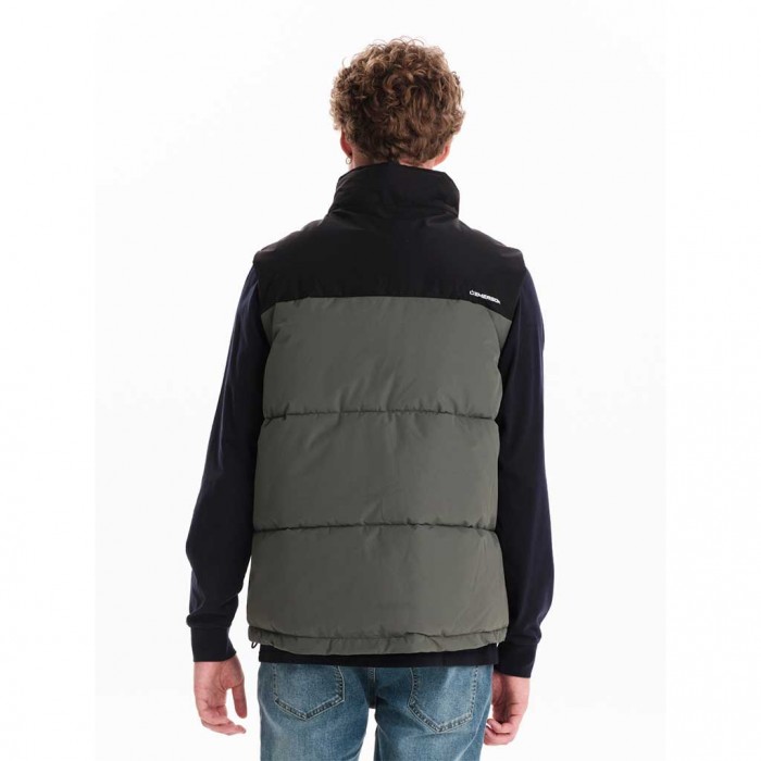 EMERSON MAN GILLET OLIVE/BLACK