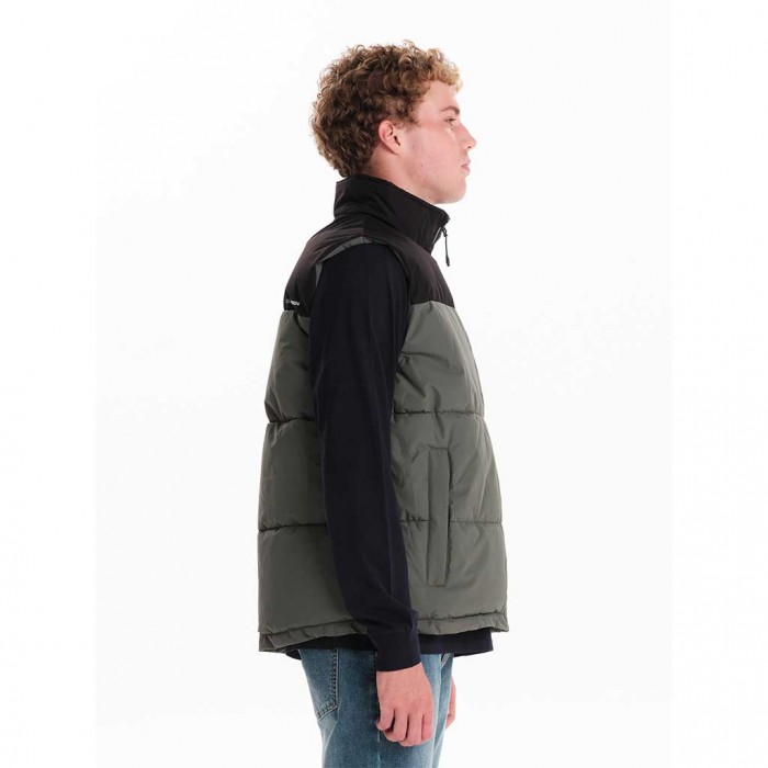 EMERSON MAN GILLET OLIVE/BLACK