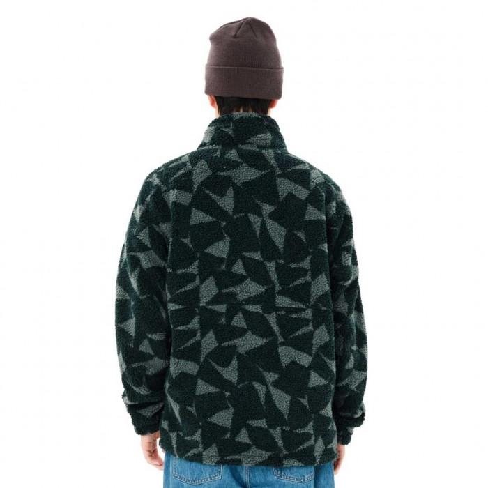 EMERSON MAN JACKET SHERPA FLEECE PINE