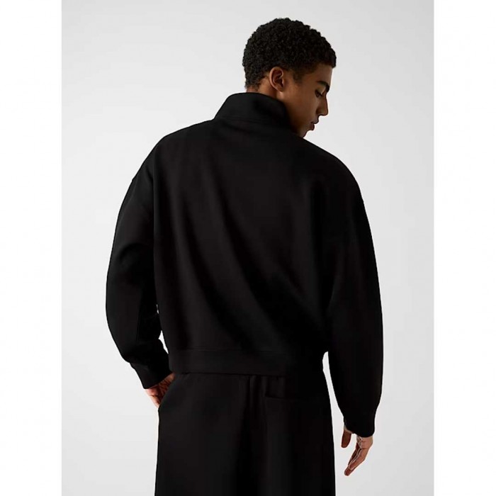 GUESS JEANS MAN SCUBA ZIP BLACK GUESS JEANS MAN SCUBA ZIP BLACK