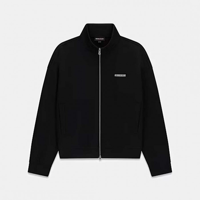 GUESS JEANS MAN SCUBA ZIP BLACK