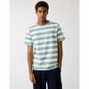 GUESS JEANS Striped Logo t-shirt LIGHT GREEN GUESS JEANS Striped Logo t-shirt LIGHT GREEN