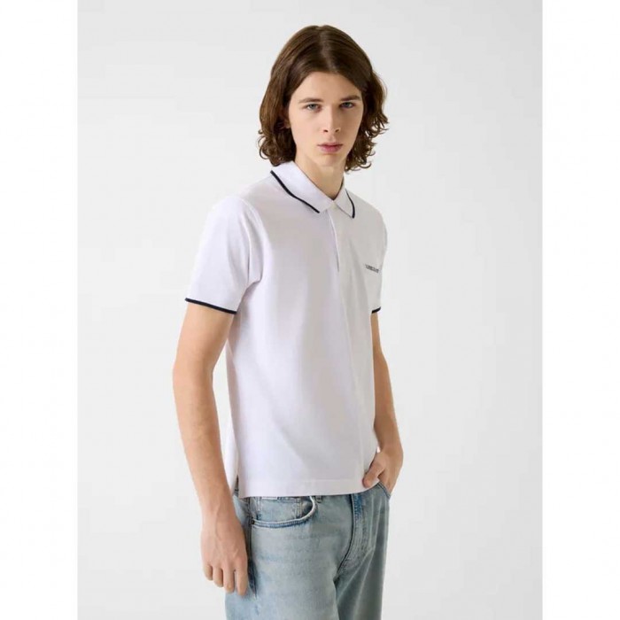 GUESS JEANS MAN POLO WHITE