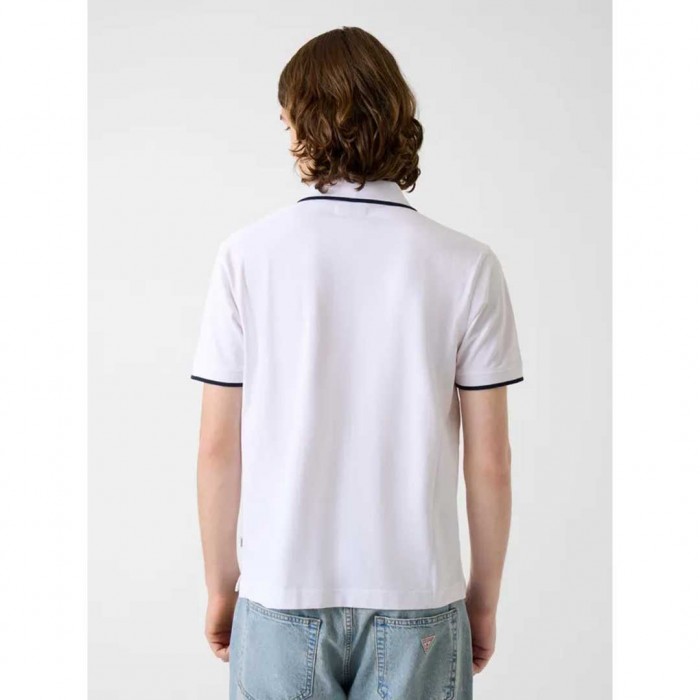 GUESS JEANS MAN POLO WHITE