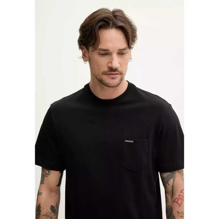 GUESS JEANS MAN T SHIRT BLACK 2